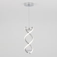 thumbnail image 3 of Artika DNA Luminaire Suspendu Moderne à DEL, Chrome, 3 of 5