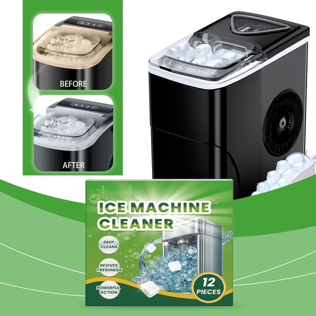 RKSTN Cleaning tablets for ice making machines High-efficiency Ice Maker Cleaning Tablets Scale And Odor Extend The Service Life Of The Ice Maker And Ensure The Tasting Ice Cubes