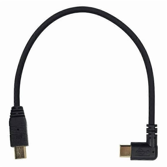 Mini USB to Type C Adapter Converter Cable for Camera Phone OTG Cable 90 Degree USB 31 Type C Male to Mini USB Transfer