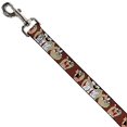 thumbnail image 2 of Dog Leash Tasmanian Devil Expressions Brown 6 Feet Long 0.5 Inch Wide, 2 of 3