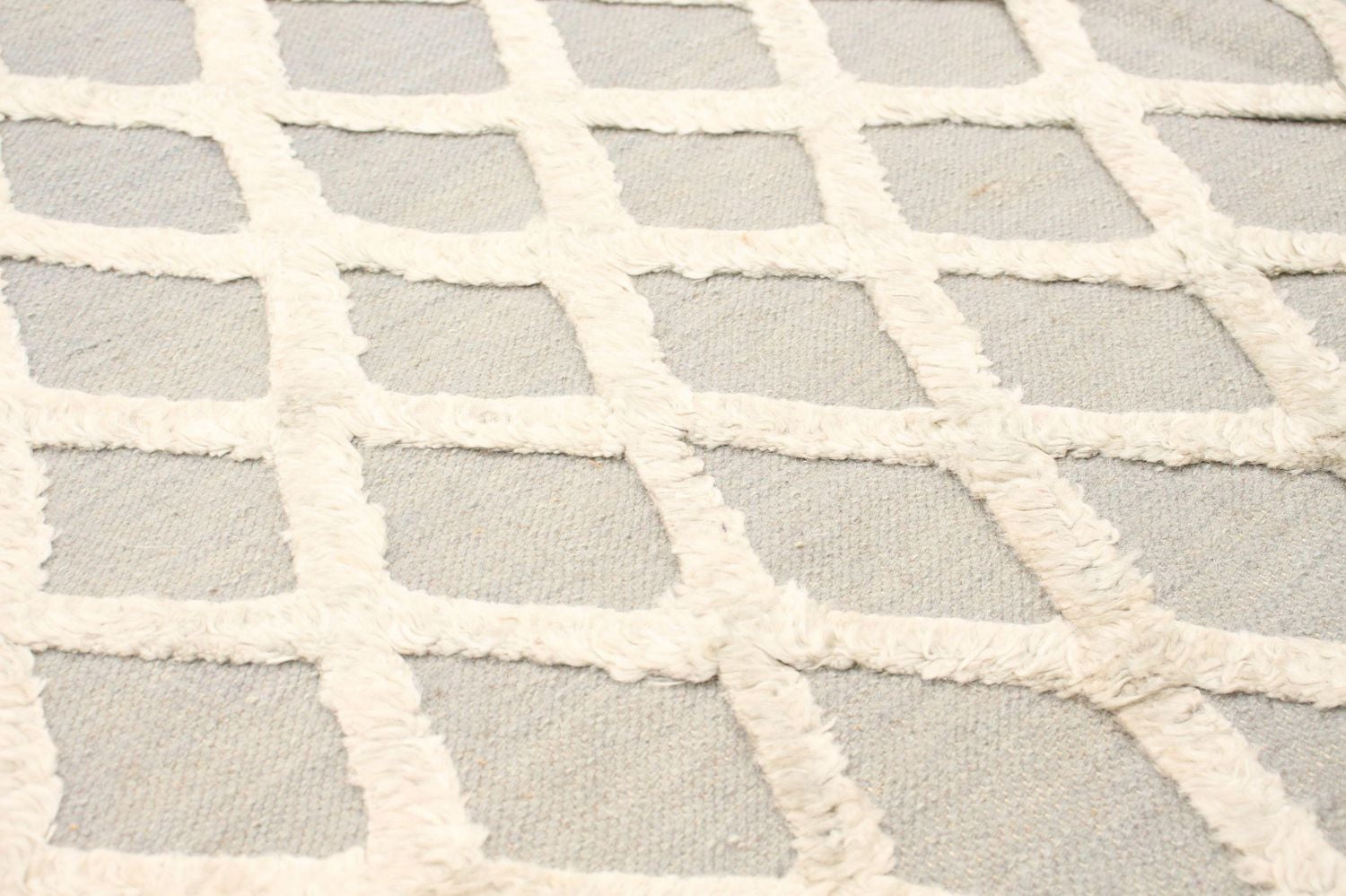 ECARPETGALLERY Tapis Fait à la Main pour Salon, Salle à Manger et Chambre à Coucher Texturé Collection Cambridge 5'0" x 7'9" en Gris