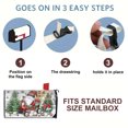 thumbnail image 3 of relayinert Colorful And Weather-resistant Printed Spring Mailbox Cover Bright And Warm Decoration Cloth YTYH2309101 1Set, 3 of 6
