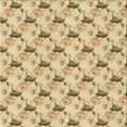 thumbnail image 1 of Ahgly Company Tapis d'Intérieur Lavable en Machine Carré Transitionnel Brun Cannelle, 8 Pieds Carré, 1 of 7