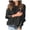 Black, variant on XZNGL Womens Fashion Solid Color Pullover Round Neck Warm Long Sleeve Sweater