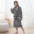 thumbnail image 2 of RXMEKW Peignoir à Capuche en Velours pour Filles, Pyjama à Manches Longues pour Enfants, 2 of 7