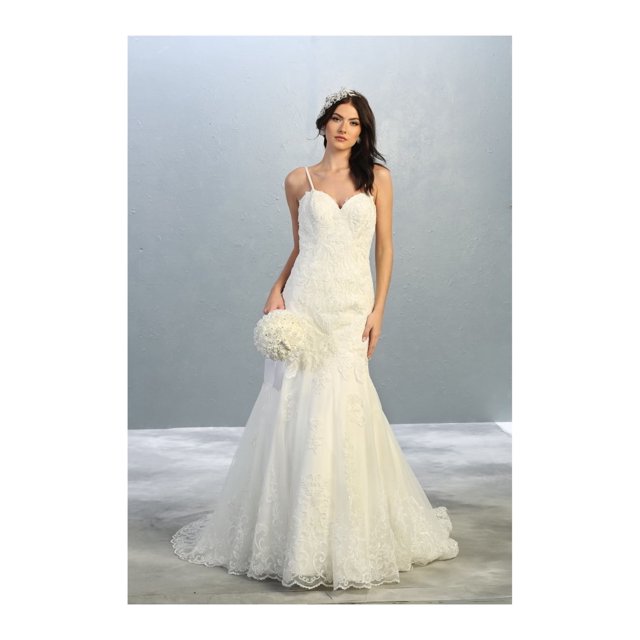 Ivory Wedding Bridal Gown And Plus Size