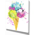 thumbnail image 2 of Cute Colorful Puppy Dog - Animal Canvas Wall Art, 2 of 3