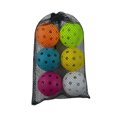 thumbnail image 1 of 6Pcs Outdoor Pickleball Balls Set. Standard 40 Holes 74mm Ball》, 1 of 1