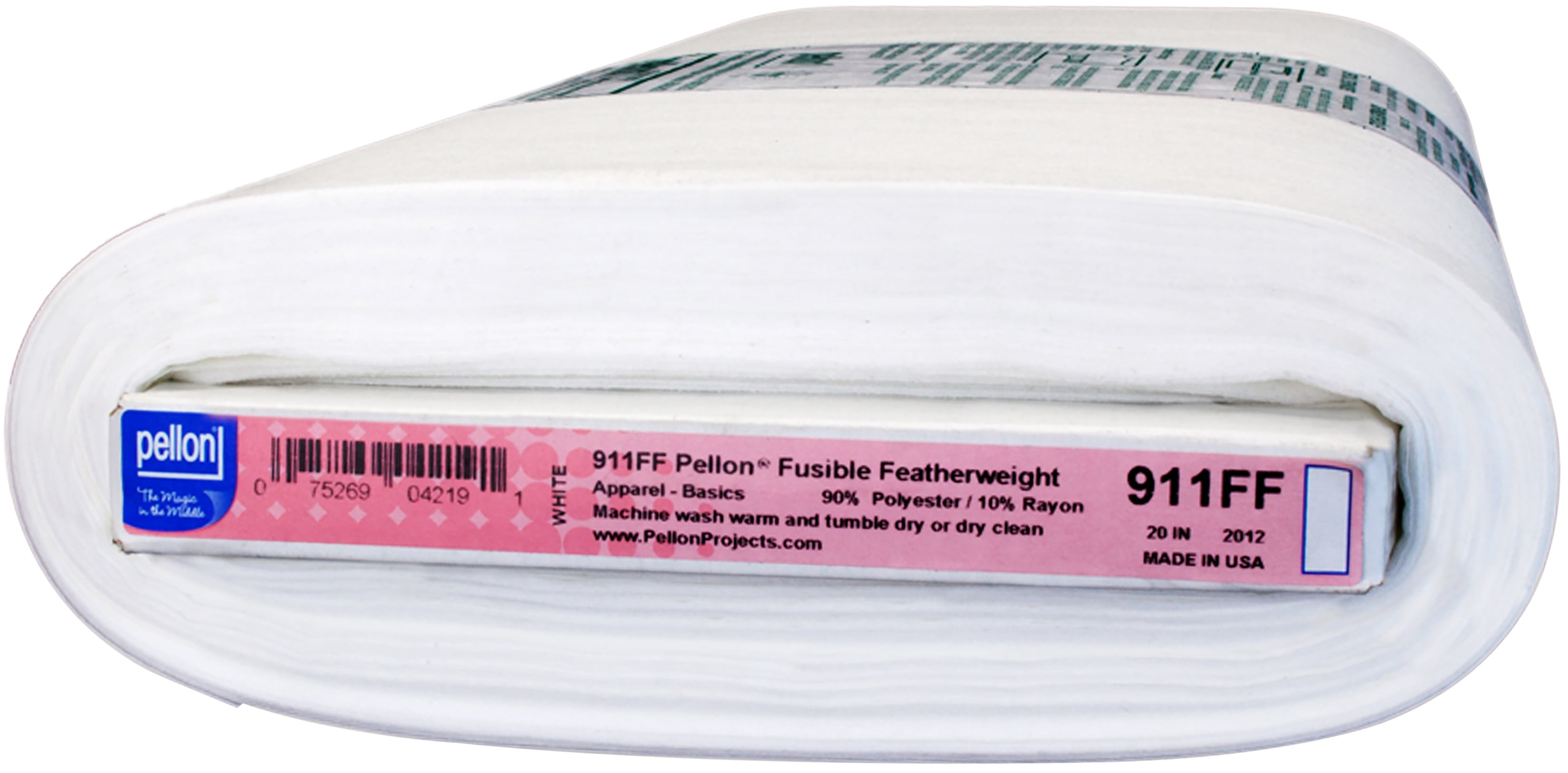 Pellon Entretoise Fusible Featherweight - Blanc 20 Pouces X 10 Yd - 911FF20