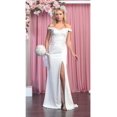 thumbnail image 1 of Robe Ivoire de Mariage à Épaules Dénudées, 1 of 4