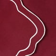 thumbnail image 4 of Holiday Time Cranberry Spice Collection Embroidered Scallop Table Runner, Red/White, 13" x 72", 4 of 4