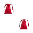 thumbnail image 3 of kurtrusly Sacs à Bijoux Super Doux Protection Délicate pour les Objets de Valeur Eco-friendly Rouge 2Set, 3 of 6