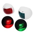thumbnail image 3 of Boat Side Light, Navigation Signal Light Secure Red Green Lighting IP66 Waterproof  For Pontoons Yachts White,Black, 3 of 8