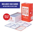 thumbnail image 2 of Never Have I Ever Édition Classique Jeux de Cartes – version anglaise, 2 of 6