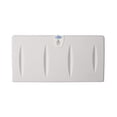 thumbnail image 1 of Foundations SafetyCraft Horizontal Wall-Mounted Baby Changing Station, 250 lb Capacity, Light Gray (100-EH-SC), 1 of 4