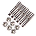thumbnail image 4 of Wweixi 6 Pcs Pinces de Réglage de Guitare Style Machine 2 Têtes Épingles et Pièces Style Engrenage 4, 4 of 6