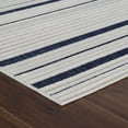 thumbnail image 3 of Rug Branch Maise Abstract Indoor Outdoor Area Rug, Cream Blue, Modern - Entryway, Hallway, Bathroom, and Kitchen, 3 of 5