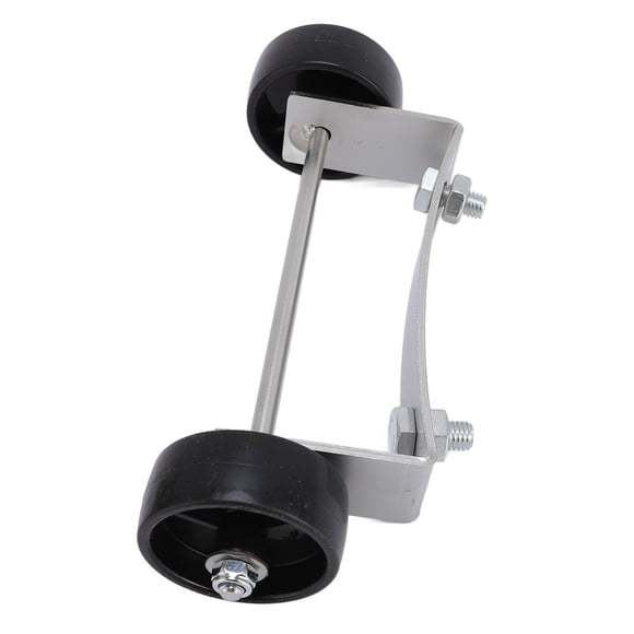 Patio Heater Wheel Kit, Gas Patio Heater Wheel Universal Stainless Steel Bracket Plastic Wheels for Outdoor