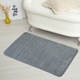 thumbnail image 4 of Bovemsi Clearance Memory Foam Bath Mat Bathroom Rugs Toilet Soft Non Slip Mat Bathroom Bedroom Floor Shower Rug Decor Comfortable Water Absorbent Machine Washable Easier To Dry Floor Rug Mats, 4 of 4