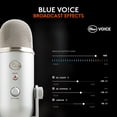thumbnail image 3 of USB Microphone Logitech for Creators Blue Yeti for Gaming, 3 of 9
