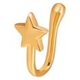 thumbnail image 1 of Clip On Nose Rings For Women Non-Pierced Nose Hoop Ring Adjust Nose Cuff, 1 of 9