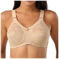 thumbnail image 1 of Soutien-gorge Couvrant pour Femmes, Soutien-Gorge Convertible à Encolure en V, Style de Soutien-Gorge Doux W-846 Kaki 80c, 1 of 8