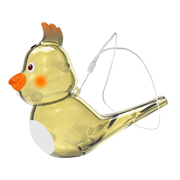 Kcavykas Ventes de Liquidation, Fête du Canada, Saison Ouverte Sifflet Enfants Oiseau Aquatique Jouet Sifflet avec Eau Sifflet Transparent pour Enfants instrument de Musique Jouet Oiseau Sifflet