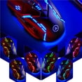 thumbnail image 4 of facefd Gaming Mouse 6D 3200DPI Adjustable Wired LED Computer Mice Silent Mouse for Laptop PC No.3, 4 of 6