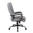 thumbnail image 4 of Boss Office Chaise Double en Peluche Lourd CaressoftPlus en Gris, 4 of 6