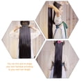 thumbnail image 3 of FESTFENDS Clip In Hair Enhancement Long Straight Hair Extensions 1Pcs, 3 of 8