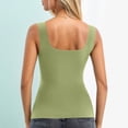 thumbnail image 4 of Shelf Bra Camisoles for Women Adjustable Spaghetti Strap Tank Tops Basic Layer Everyday for Layering Comfortable Everyday Wear, 4 of 8