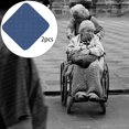 thumbnail image 2 of Reusable Wheelchairs Pads Washable Soft Portable Seat Cushion Seat Protector Bed Blue, 2 of 8