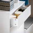 thumbnail image 4 of SoBuy Armoire à Chaussures Étagère à Chaussures Rangement Organisateur FSR165-W, 4 of 8