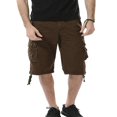 thumbnail image 1 of Button-Zipper Closure Cargo Shorts for Men with Pockets, 1 of 4