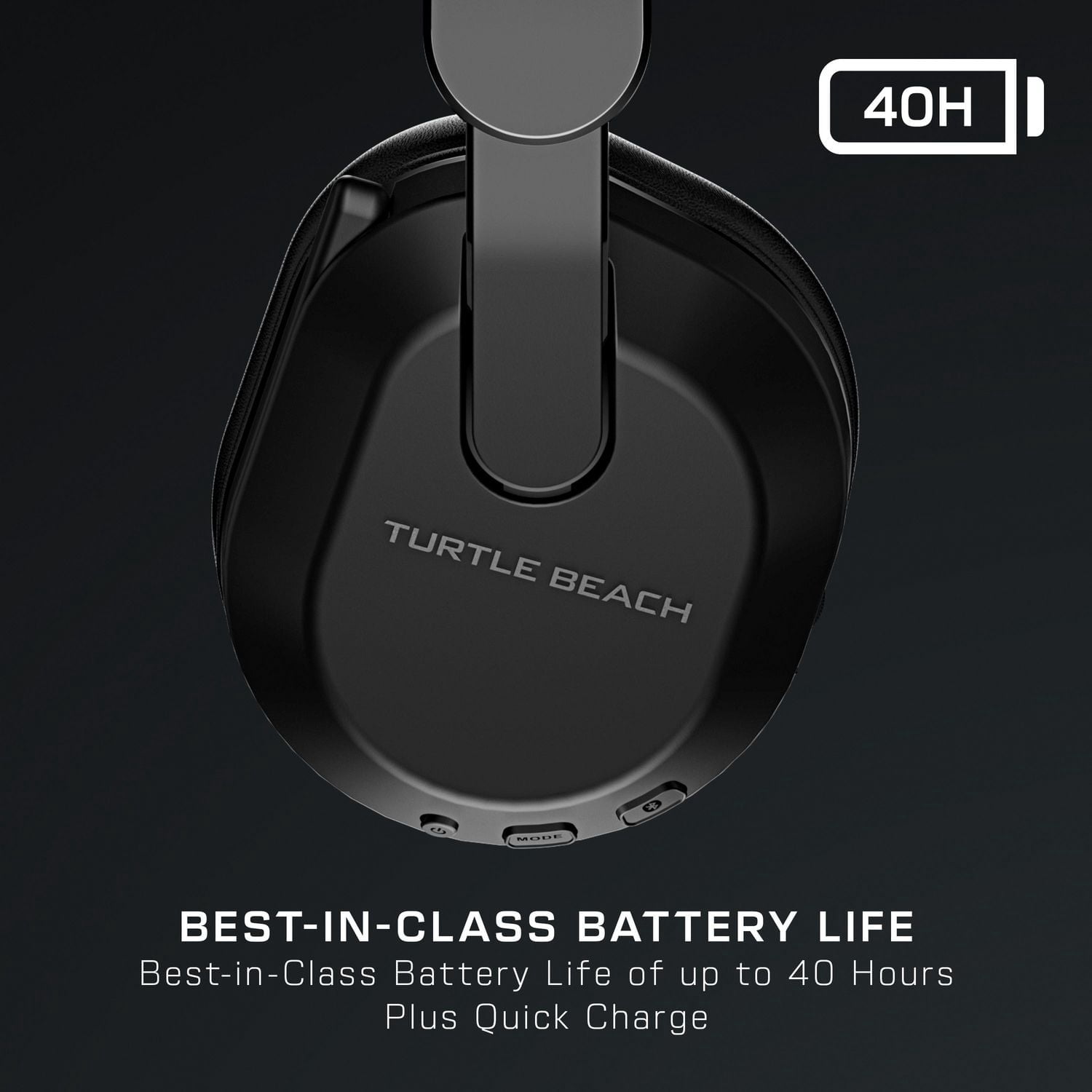 Turtle Beach® Stealth™ 500 – Noir Xbox Series X|S et Xbox One Bluetooth® : iOS, Android, PC, et autres appareils équipés du Bluetooth®