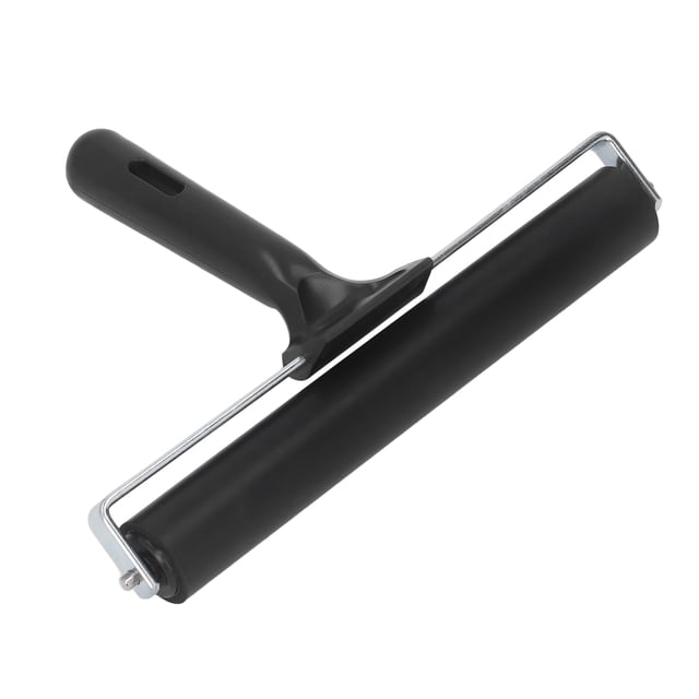Rubber Brayer Roller, Brayer Roller 20cm Length Art Painting Tool For Printing