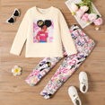 thumbnail image 1 of PatPat 2PCS Kid Girl Fashionable Character Avant-garde Suit, 1 of 2