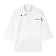 thumbnail image 3 of YONGHS Men Women Chef Coat Short/Long Sleeve Chef Shirt Custom Kitchen Restaurant Hotel Uniform Chef Jacket 09#White L, 3 of 7
