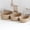 Khaki, variant on Home Textile Storage Oval Mini Rope for Organization and Décor Lightweight Woven Hampers for Small Items Convenient Light Storage Durable Craftsmanship