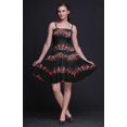 thumbnail image 4 of Bimba Robe d'Été Sans Manches Mini Fluide Teinture sur Nœuds pour Femme, Robe Soleil à Imprimé Floral - XX-Grand, 4 of 5