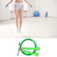 thumbnail image 3 of ZheElen Speed Skipping Wire Rope Indoor Outdoor Jumping Rope Weight Loss Exercise Home Gym Workout Tool, Light Green, 3 of 9