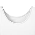 thumbnail image 4 of Birdeem Camisoles Femme Femmes Été Grande Décontractée Mode Couleur Unie Col Rond Haut Camisole, 4 of 12