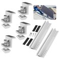 thumbnail image 2 of Module de Panneau Solaire Rail de Support en Aluminium Feuille Trapézoïdale Rail de Montage 30Cm, 2 of 7