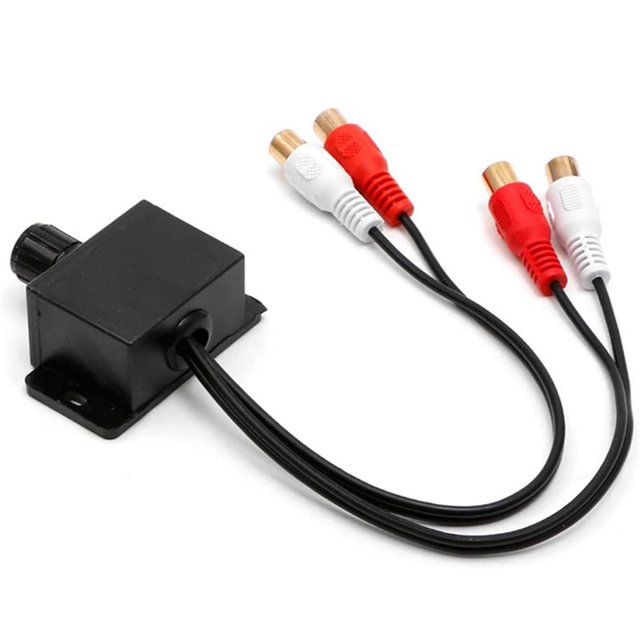 Car Amplifier Volume Regulator Speaker Bass Controller Car Audio Amplifier Sound Adjuster Subwoofer Amplifier 27.5cm 12V