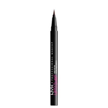 NYX PROFESSIONAL MAKEUP, Stylo à sourcils teinté Lift & Snatch!, Crayon à sourcils avec micro-brosse, Longue tenue