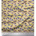 thumbnail image 1 of Soimoi Polyester Crepe Fabric Car Transport Printed Craft Fabric by The Yard 52 Inch Wide, 1 of 3