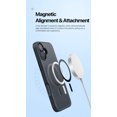 thumbnail image 2 of [PST] Étui pour iPhone 16 Plus, Étui Arrière Hybride en Silicone Mat avec Aimant (Compatible MagSafe), 2 of 5