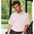thumbnail image 2 of Premier Chemise de Travail Formelle en Popeline Unie à Manches Courtes pour Hommes, 2 of 3