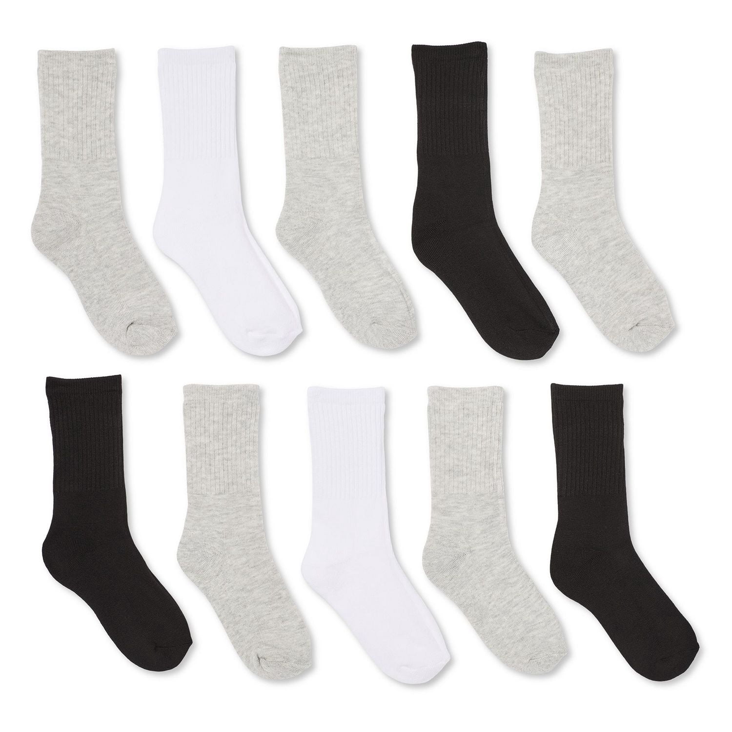 Lot de 10 paires mi-chaussettes George pour garçons