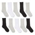 thumbnail image 1 of George Boys' Crew Socks 10-Pack, 1 of 1